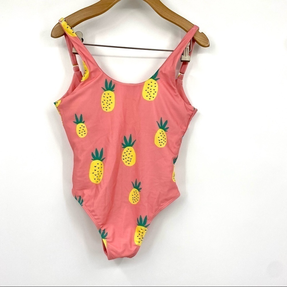 Skwosh Pineapple Party one piece swimsuit NWT! S - Picture 2 of 9